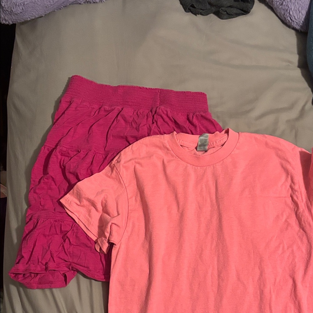 Old Navy Fuchsia Top and Bottom Set